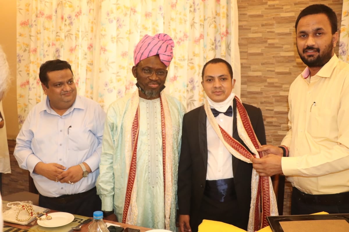 FAREWELL CEREMONY OF DEPUTY AMBASSADOR OF NIGERIA