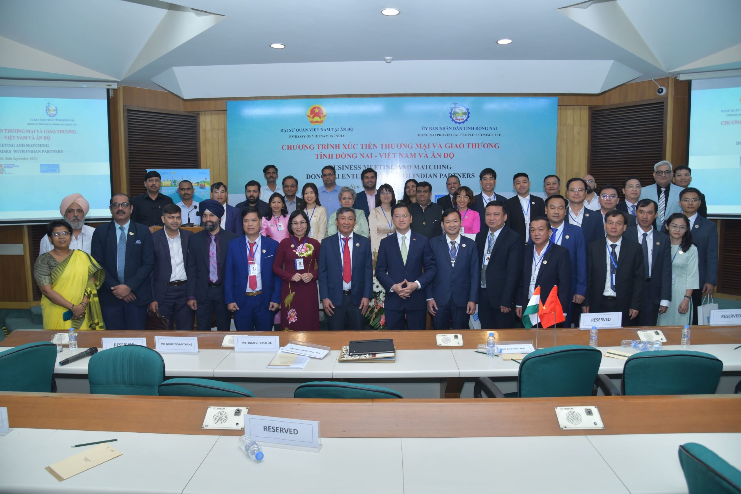 HIGH LEVEL DELEGATION FROM DONG NAI – VIETNAM HOSTED BUSINESS MATCHING WITH EMBASSY OF VIETNAM & GTTCI