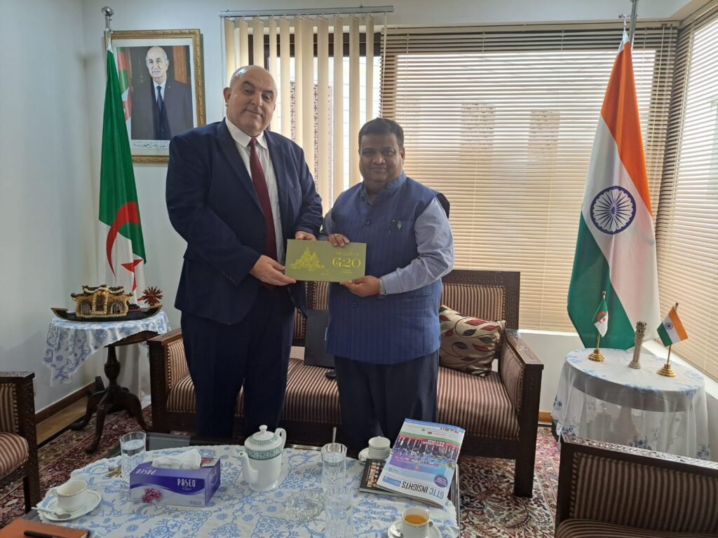 Boosting Bilateral Trade: GTTCI President Meets Algerian Ambassador in New Delhi