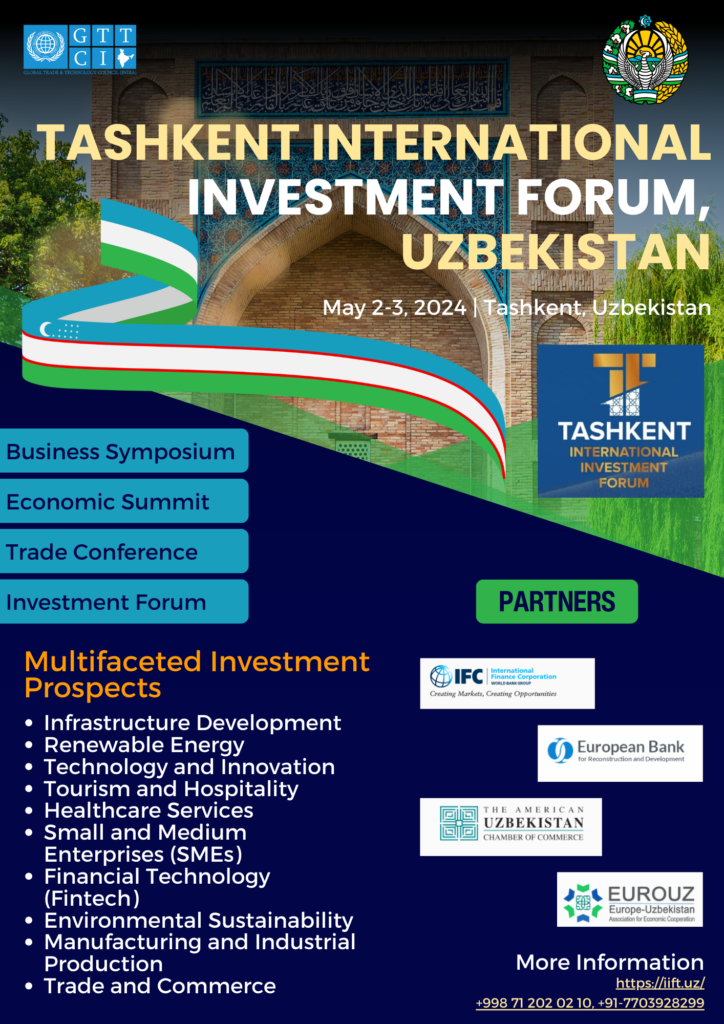 Tashkent International Investment Forum, Uzebkistan