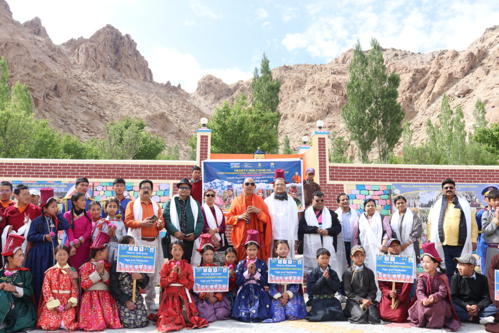 GTTCI Celebrates International Yoga Day in Leh, Ladakh with Ven Bhikhu Sanghasena