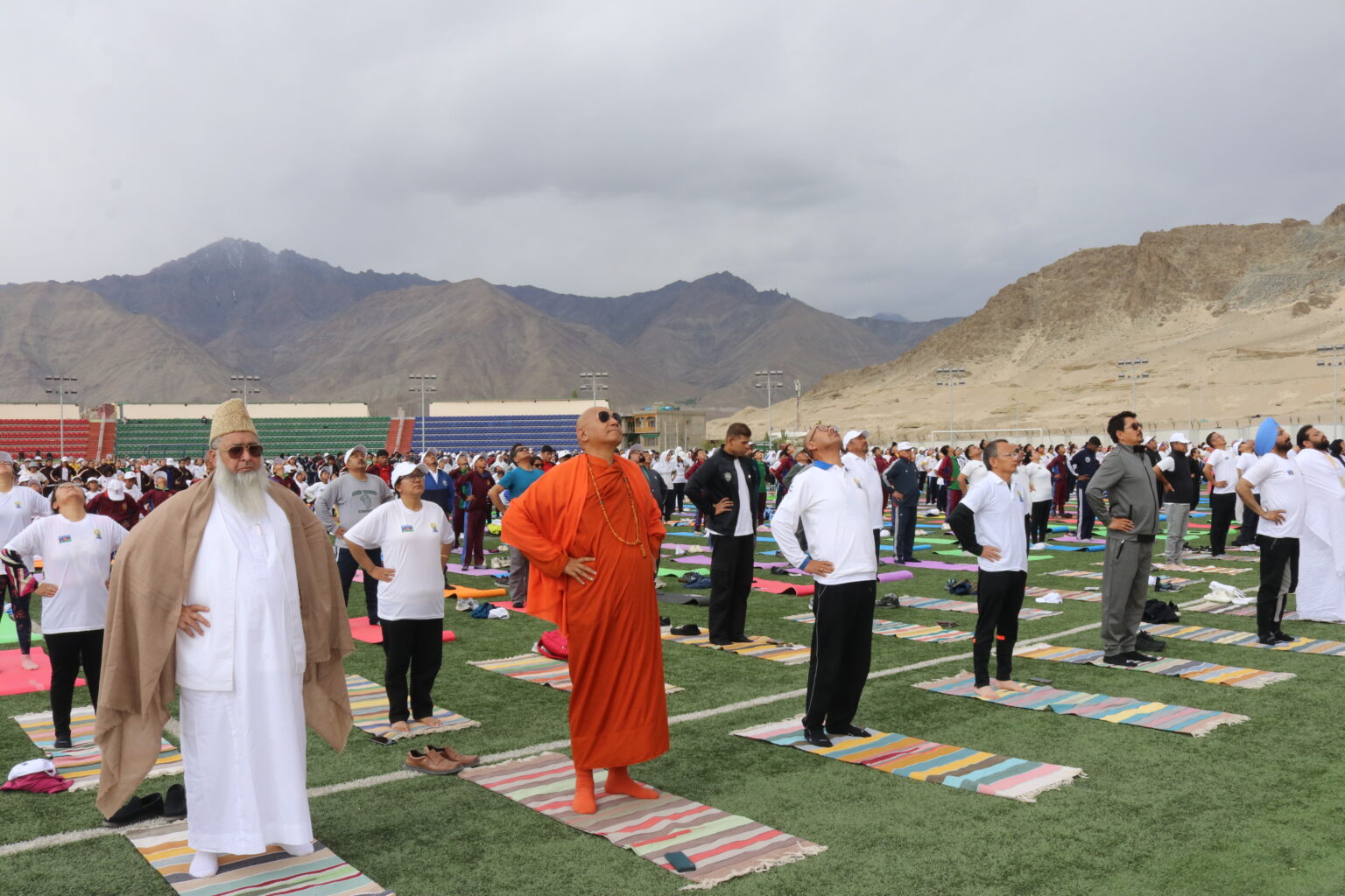 GTTCI Celebrates International Yoga Day in Leh, Ladakh with Ven Bhikhu ...