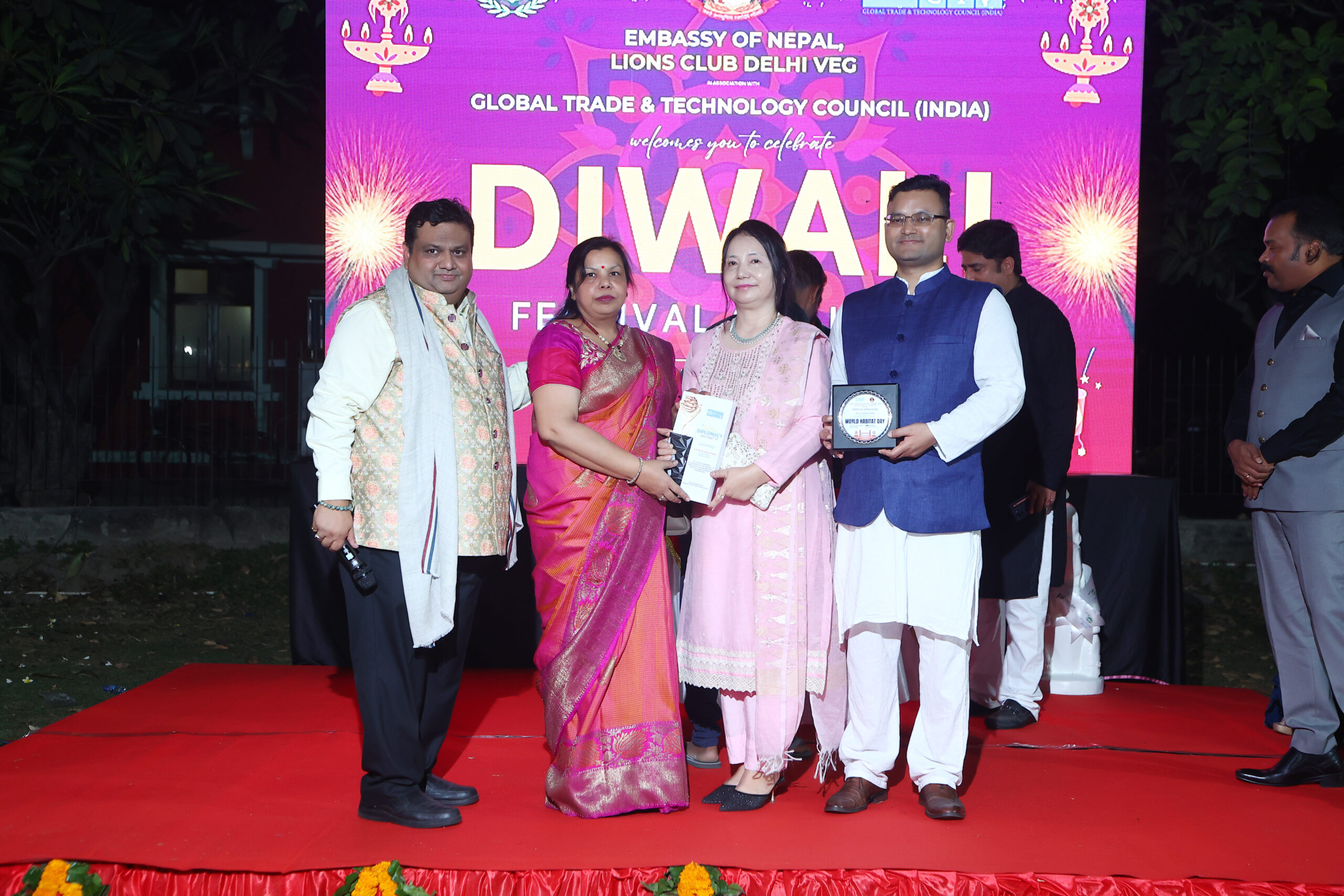 Global Diwali Bash in Nepal Embassy Brings Together 30+ Countries