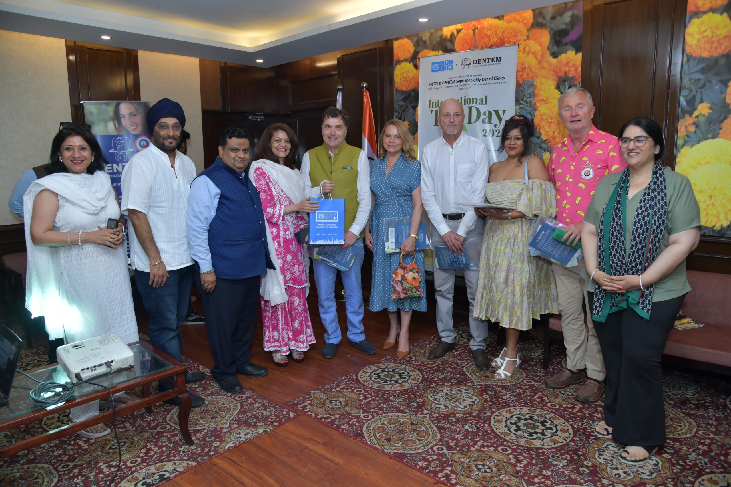 GTTCI and Dentem Bring Together Nations Over Tea on the Eve of International Tea Day