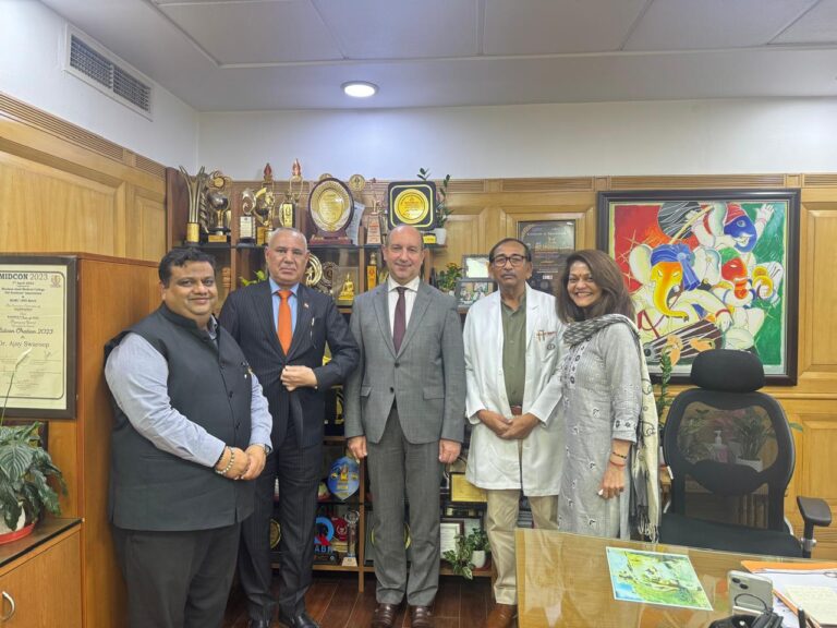 GTTCI Facilitates Visit of Iraq’s Head of Mission to Sir Ganga Ram Hospital for Strategic Healthcare Collaboration