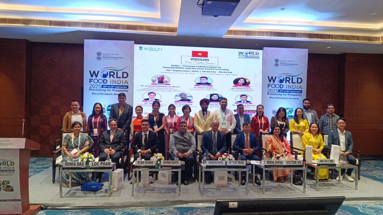 Vietnam and India Share Green Food Processing Models at World Food Expo India 2025