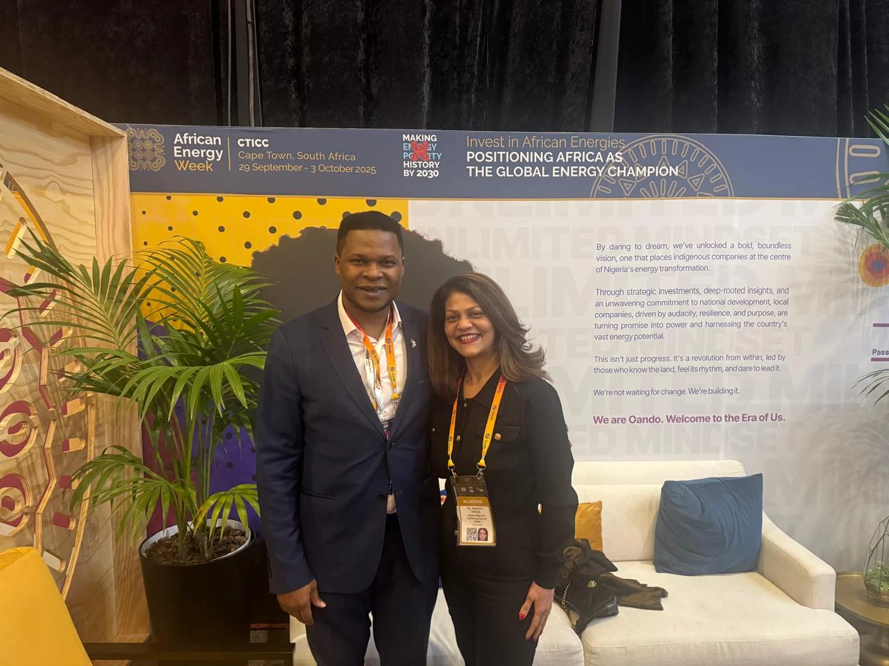 GTTCI Strengthens India–Africa Energy Ties at Africa Energy Week 2025