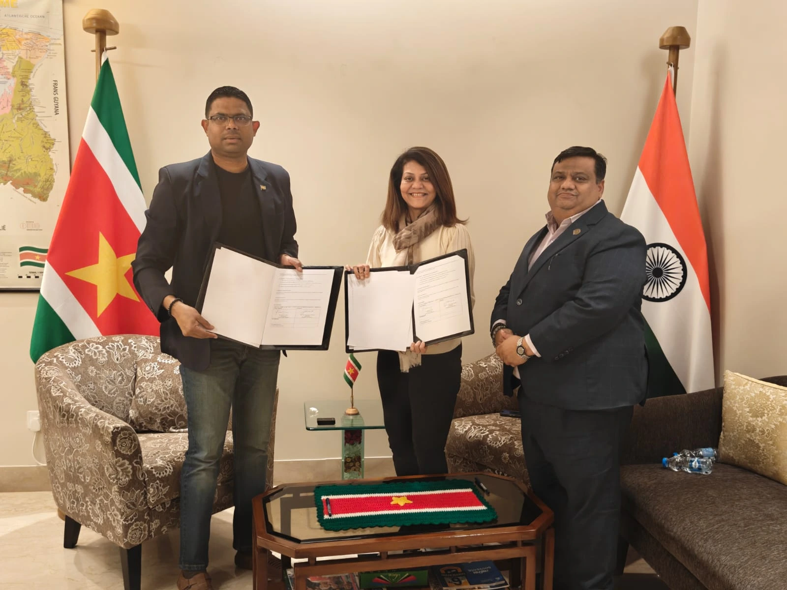 GTTCI Trade Chamber Signs MoU with Embassy of the Republic of Suriname to Deepen Economic and Energy Cooperation