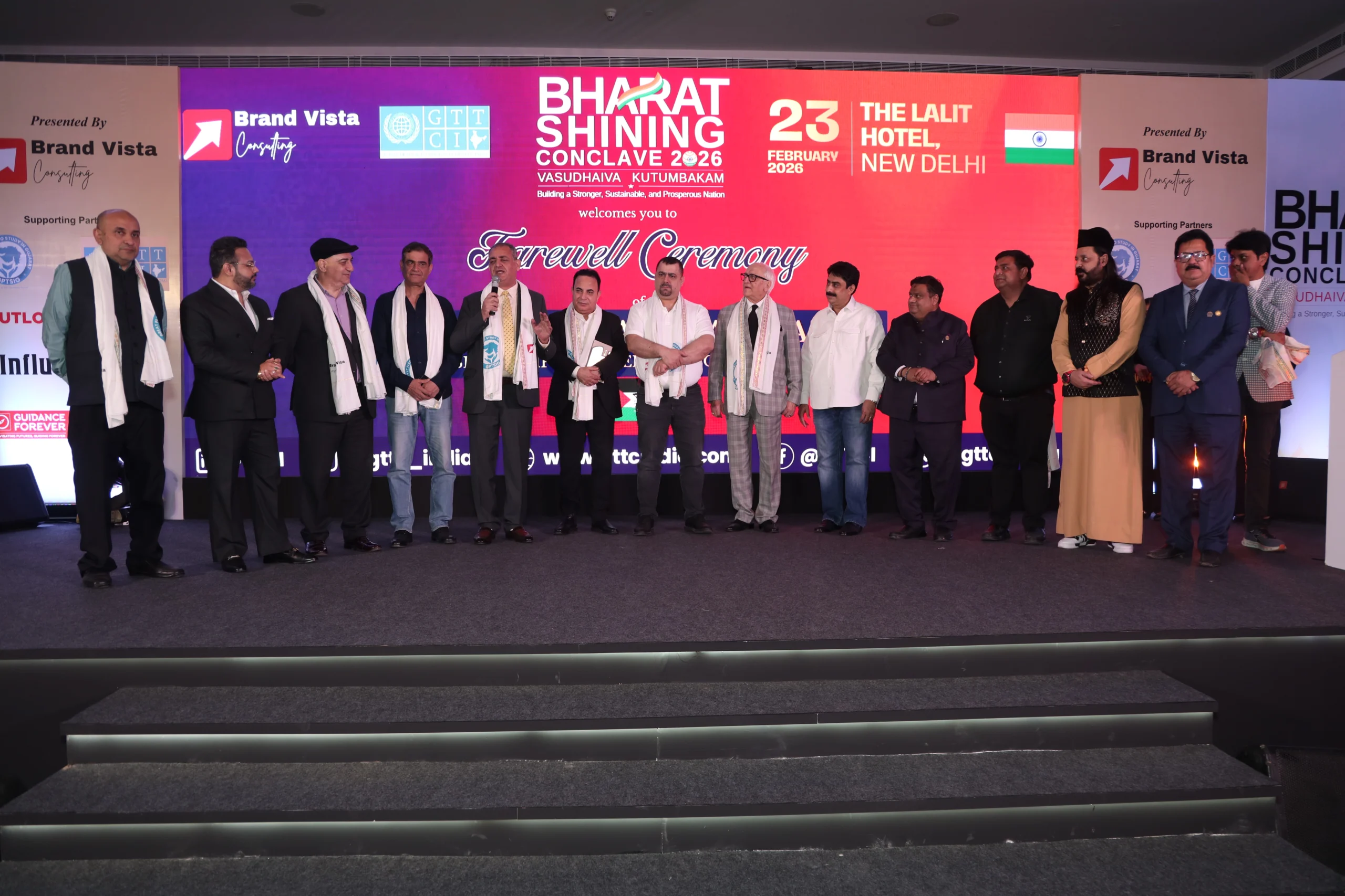 GTTCI Hosts Grand Farewell Ceremony Honouring Senior Palestinian Diplomat in New Delhi