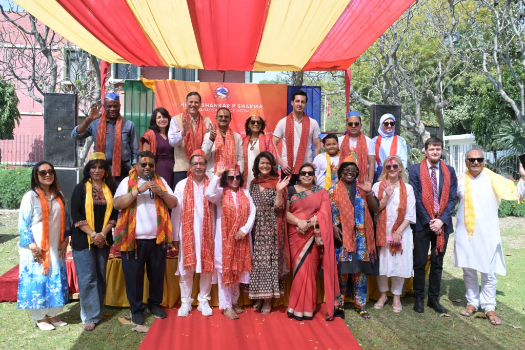 GTTCI and Embassy of Nepal along with Lions Club Delhi Veg Bring Diplomatic Community Together for Holi–Faag Celebrations