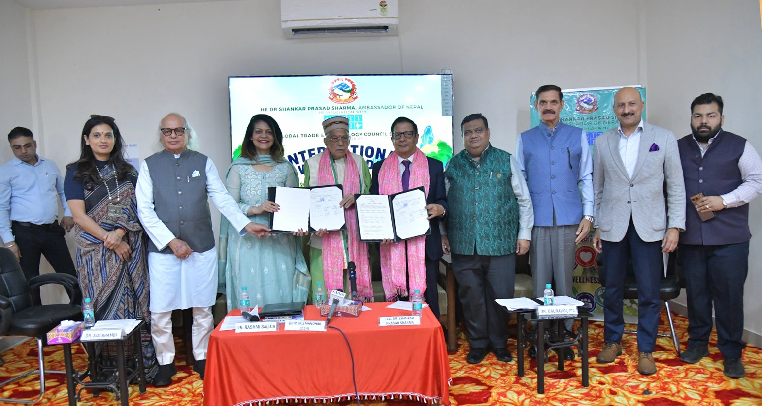 GTTCI and Embassy of Nepal Celebrate International Wellness Day 2026 with Global Diplomacy, MoU Signing and Wellness Dialogue