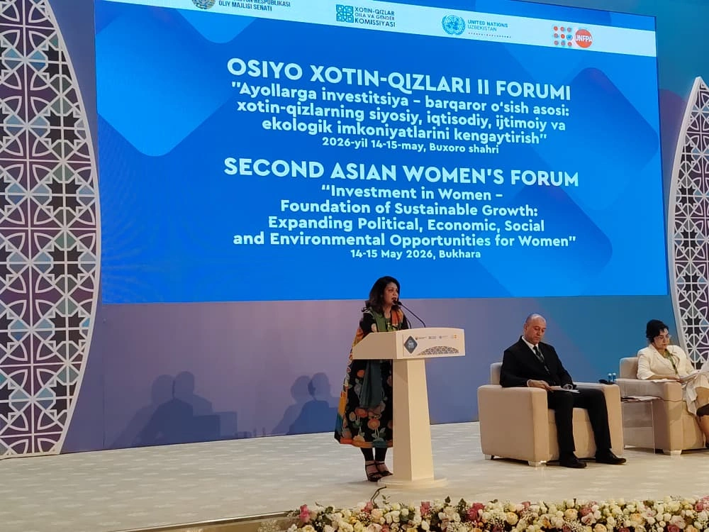 Dr. Rashmi Saluja Represents India at the 2nd Asian Women Forum in Uzbekistan