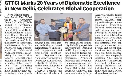 20 years of Global Diplomacy