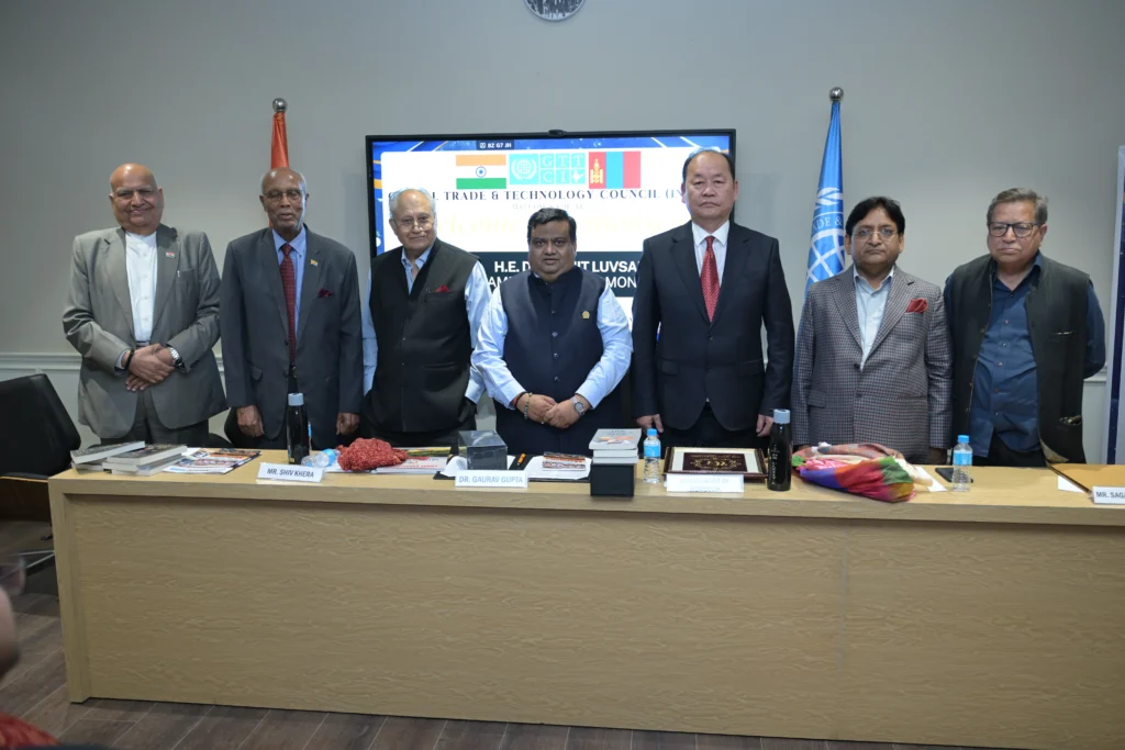 GTTCI Hosts Welcome Ceremony in Honour of H.E. Dr. Ulziit Luvsanjav, Ambassador of Mongolia