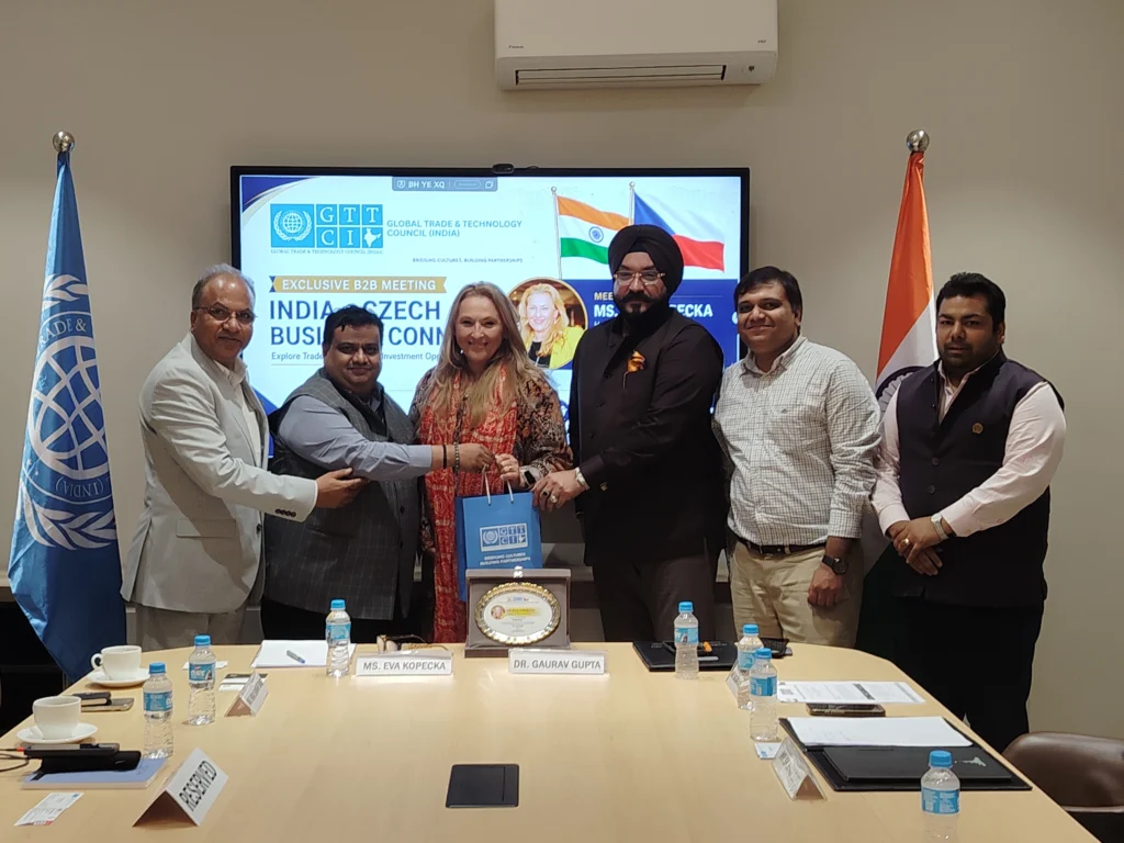 GTTCI Hosts India–Czech Business Connect to Promote Bilateral Trade and Investment Opportunities