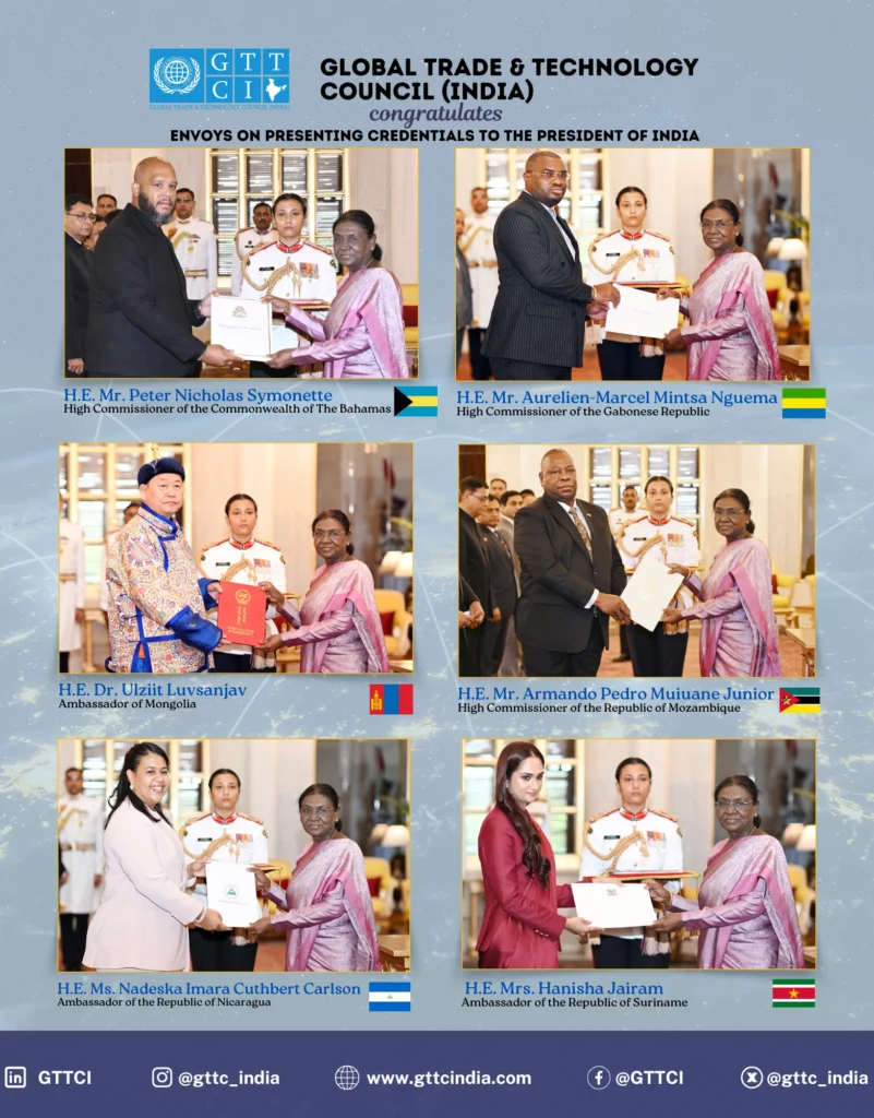 India Welcomes New Envoys, Reinforcing Diplomatic Ties and Global Cooperation