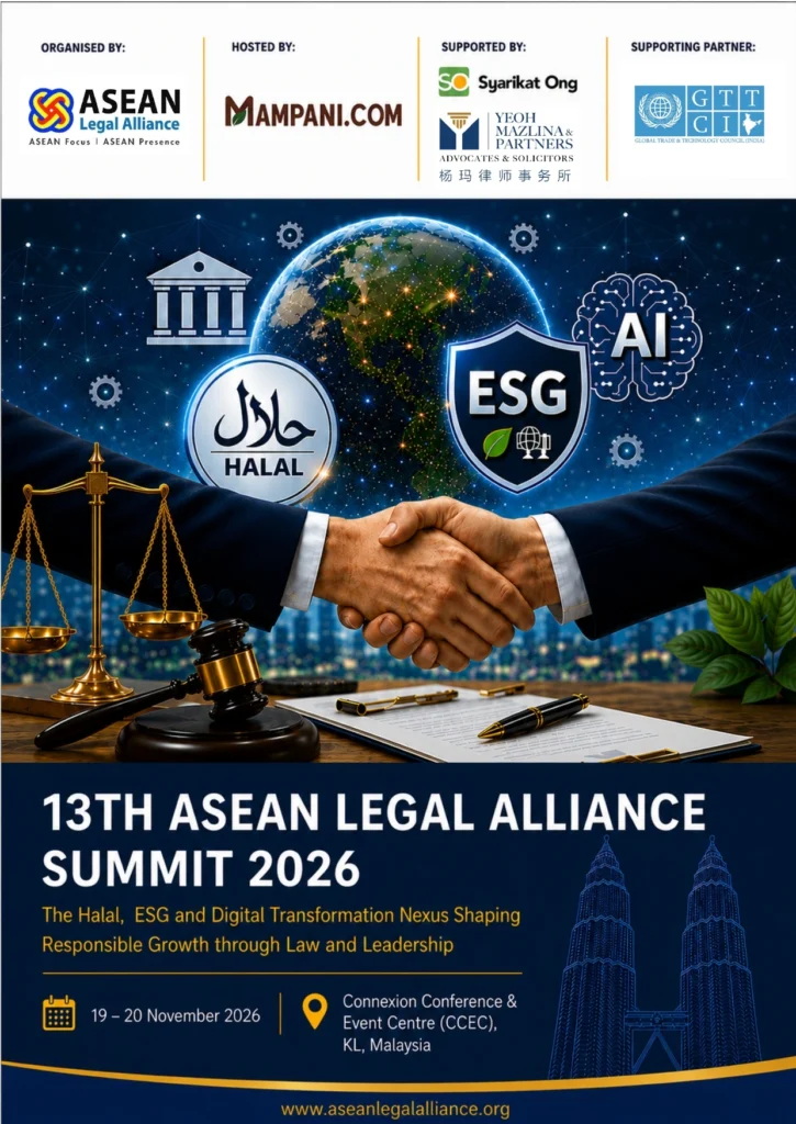 13th ASEAN Legal Alliance Summit 2026: Shaping Responsible Growth Through Law, ESG and Digital Transformation