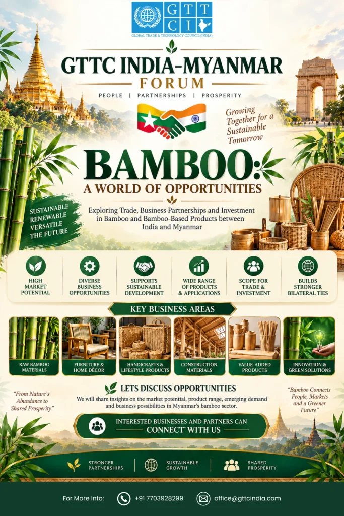 Bamboo: A World of Opportunities for India–Myanmar Trade